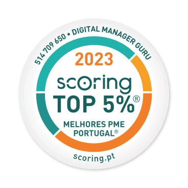 Selo Scoring TOP 5% Melhores PME Portugal, edição 2023
