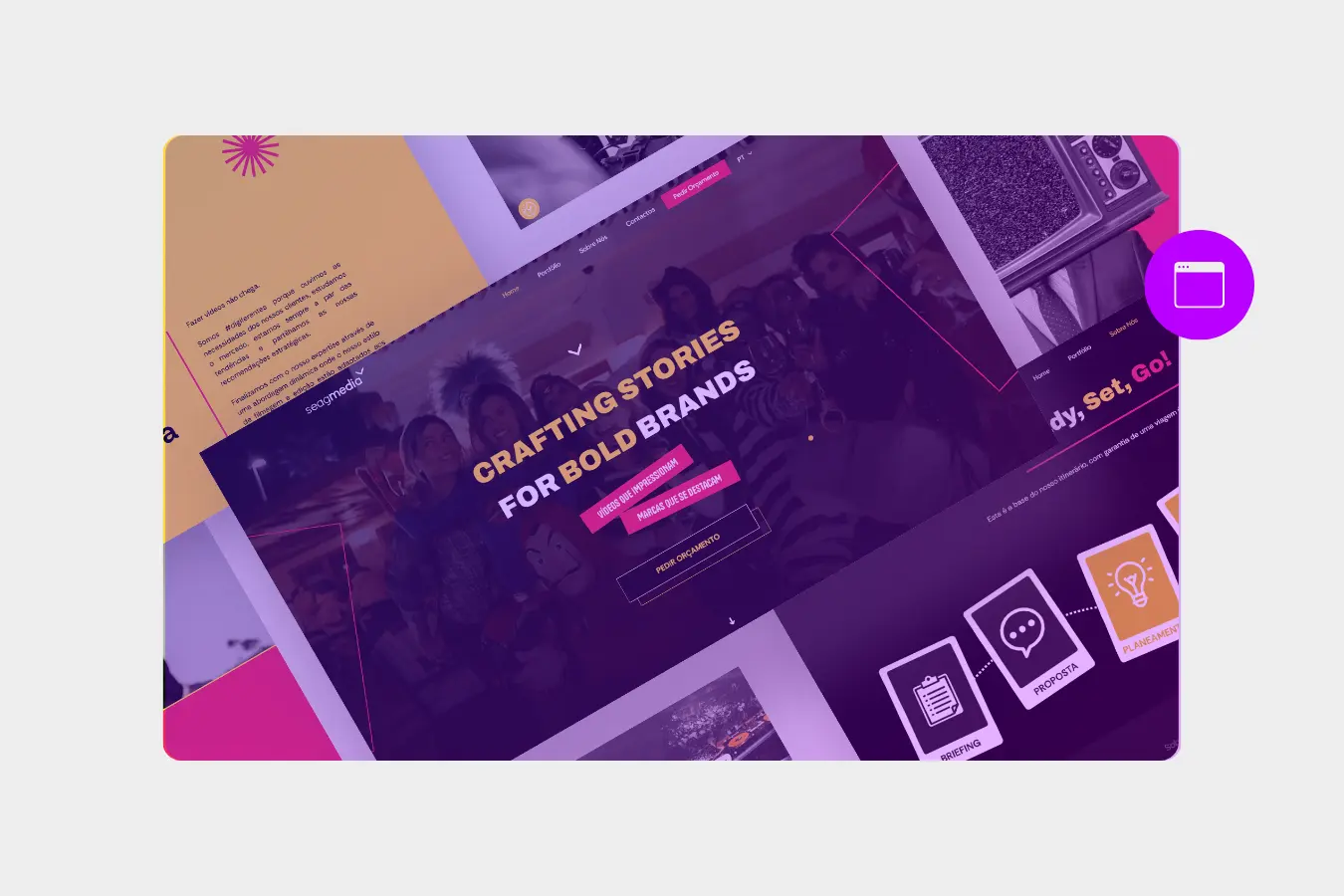 criar um site